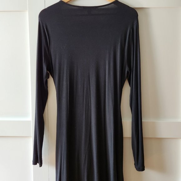 Banana Republic large black stretch dress. - Picture 3 of 3